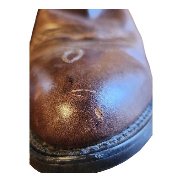 Smoky mountian boots Denver men sz 9.5D brown western cowboy boots leather upper main image 14